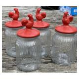 Chicken Canister Jars