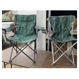 2 - Folding Bag Camp Chairs