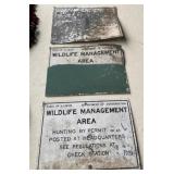 3 - Wildlife Signs