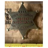 Illinois Special Investigator Badge