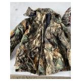 Like New Camo Coat with Liner and Hood
