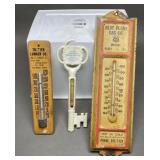 3 - Advertising Thermometers