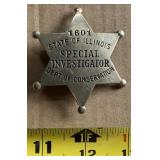 Illinois Special Investigator Badge