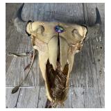 Decorative Buffalo Skull