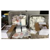 2 Totes Full Medical Supplies