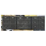 18 Drawer Steel Cabinet