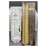 Thermometer and Baumonometer