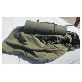 Military Tarp/Tent and Bedroll