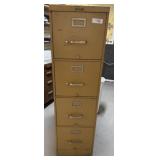 4 Drawer Steel Case File Cabinet