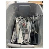 Large Tote of Slat Wall Shelf Brackets