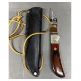 Winchester Knife & Leather Sheath