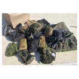 Large Lot of Military/Ammo Pouches