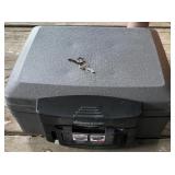 Fire Resistant Lockbox with Keys