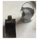 Small Scoop and Coal Bucket