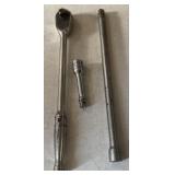 Snap On 3/8" Drive Ratchet & Extensions