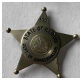 Illinois Dept of Conservation Badge