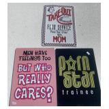 3 - Metal Signs