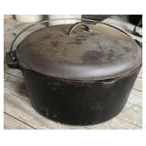 13" Cast Iron Dutch Oven with Lid