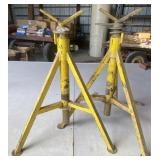 Jack Stands on Tripod Stands