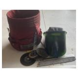 Tool Bucket, Welding Helmet
