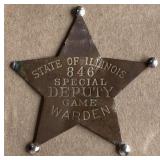 Deputy Game Warden Badge