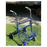 Mobility Walker with Basket & Brakes