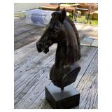Resin Horse Bust