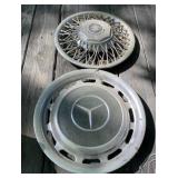 Mercedes and Buick Hubcaps