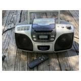 CD/Cassette Portable Radio