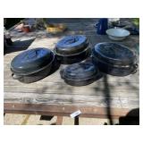 4 - Granite Roasting Pans