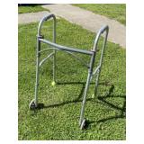 Folding Walker on Rollers