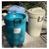 3 - Trash Cans