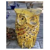 Mid Century Ceramic Hanging Owl Lamp