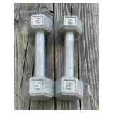 2 - 5lb Weights