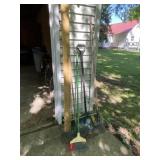 Rakes, Broom, Snow Shovel