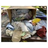 Box of Dish Towels, Shop Rags