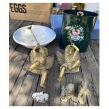 Resin Cherubs, Elephants and More
