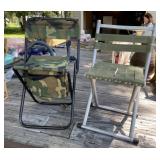 2 - Folding Camp Chairs