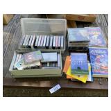 Cassettes, CDs
