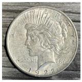 1922 Peace Silver Dollar