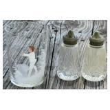 Pattern Glass Shakers, Painted Tumbler