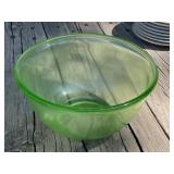 Green Anchor Hocking Mixing Bowl