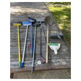 Brooms, Shovel, Dust Pans