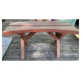 Redwood Bench