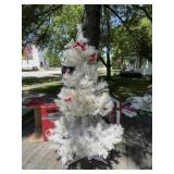 44" White Christmas Tree