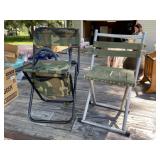 2 - Folding Camp Chairs