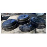 4 - Granite Roasting Pans