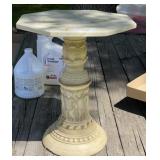 Marble Top Lamp Table