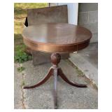 Duncan Phyfe Mahogany Lamp Table