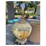 Vintage Grape Pattern Lamp